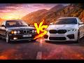 BMW M5 Then vs Now — 40 Years of Pure Power
