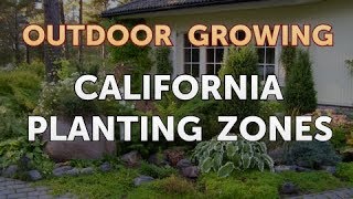 California planting zones