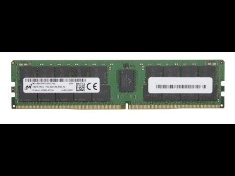 MTA18ASF4G72PDZ-3G2E1 Micron 32GB PC4-25600 DDR4-3200MHz Registered ECC CL22 288-Pin DIMM 1.2V MTA18ASF4G72PDZ-3G2E1 Micron 32GB PC4-25600 DDR4-3200MHz Registered ECC CL22 288-Pin DIMM 1.2V