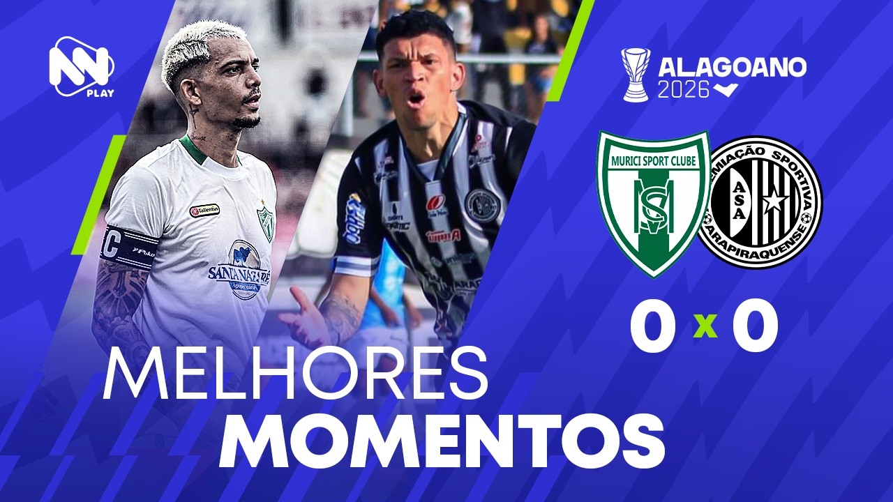 Melhores momentos COMPLETO MURICI X ASA - Alagoano 2026