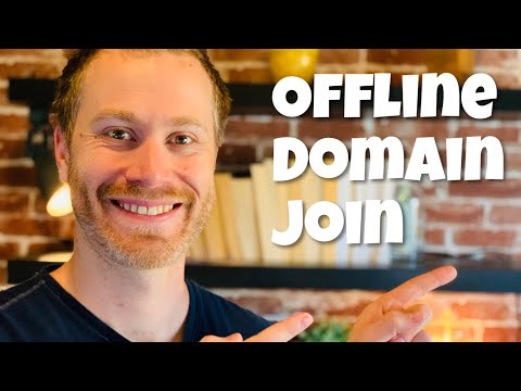 Video: Apa fungsi bergabung dengan domain offline?