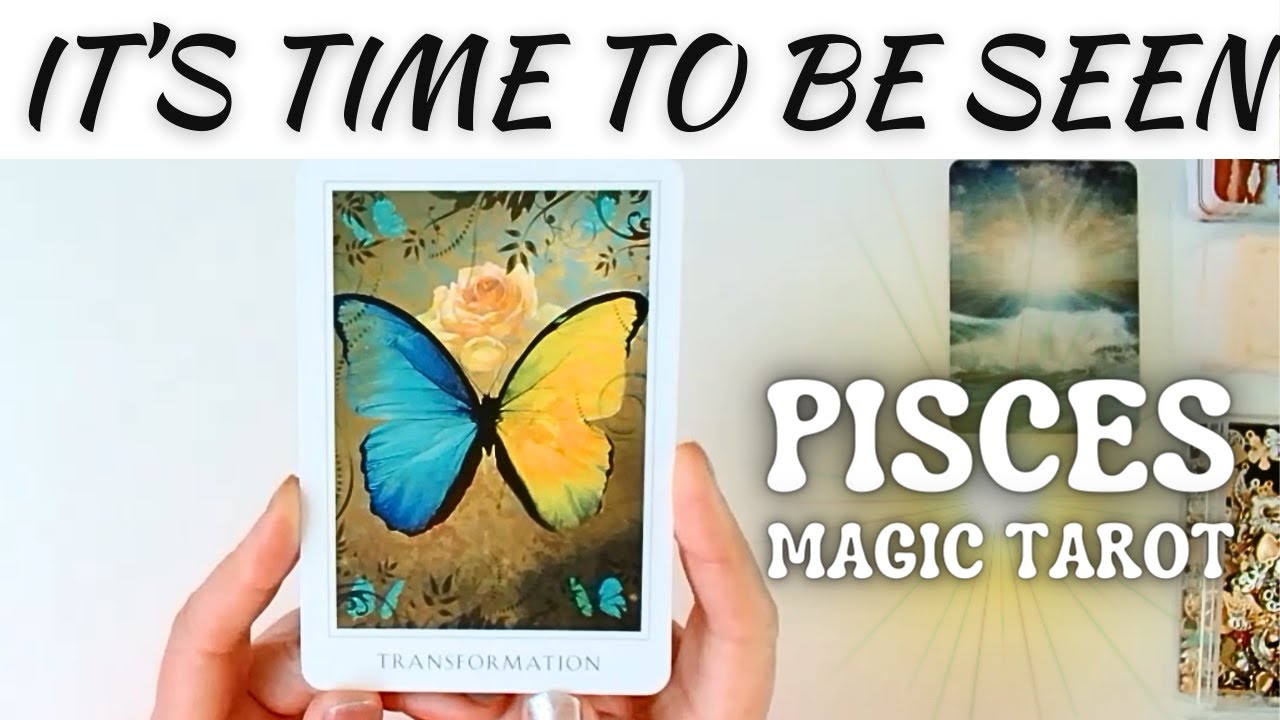 Pisces 🦋 IT'S TIME TO BE SEEN PISCES!  😎 REAL LOVE IS WAITING TO CONNECT TO YOU