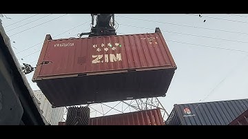 Container Loading and unloading by kalmar Jnpt Navi mumbai