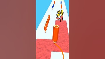 Fill the path with colors and race to the top ✏️🌈 Color Pencil Run