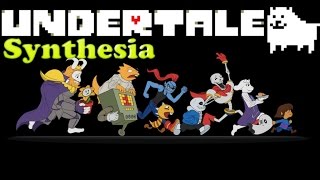 ♫ CORE ♫ | UNDERTALE Official Core Soundtrack Piano Tutorial (Synthesia 9)