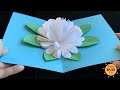 5 MINUTE FLOWER POP UP CARD I EASY DIY PAPER CRAFTS