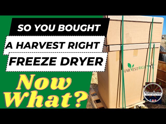 Harvest Right Freeze Dryer (1 Year Review) — Homesteading Family