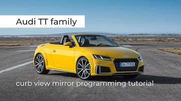 TT Family | Curb View Mirror Programming Tutorial