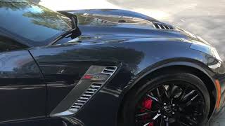 2016 Corvette Z06 Night Race Blue Metallic 3LZ 30k original miles 1 of 175 made For Sale