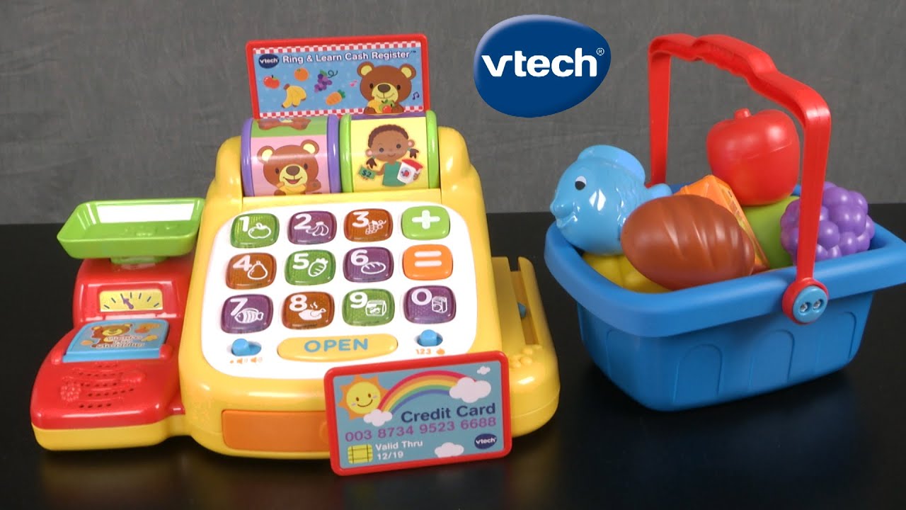 VTech Ring & Learn Cash Register Replacement Top Banner Flag for sale online 
