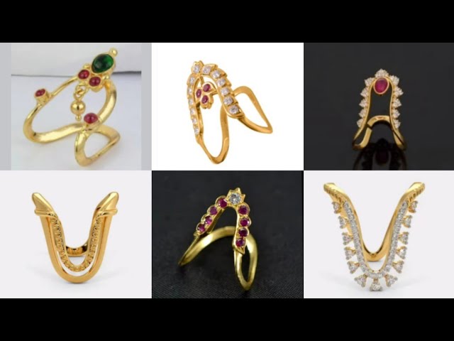 Buy 22Kt Classic Gold Vanki Ring 93VA6354 Online from Vaibhav Jewellers