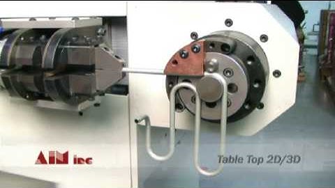 Table Top CNC Wire Bender from AIM Inc. AFT