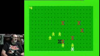 Playing Intellivision Games (TNT Cowboy)