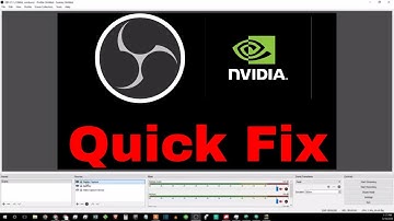 Fix OBS Black screen with Nvidia Video Card in 1 minute