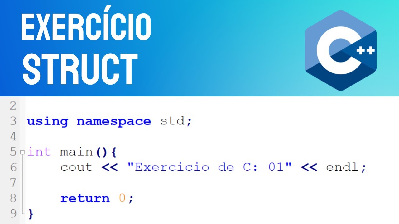 Struct C++ - Struct Simples - YouTube