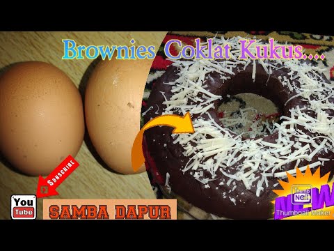 Cara membuat Brownies Coklat Kukus Hanyaa 2 Telur ...