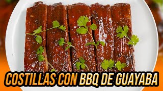 [PASO A PASO] Cómo Hacer COSTILLAS de CERDO al HORNO con SALSA BBQ GUAYABA Fácil Y Sencillo