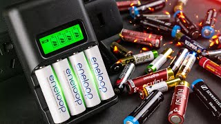 Меняем АА и ААА батарейки на аккумуляторы: как выбрать чтобы работало? И зачем им встроенный USB?