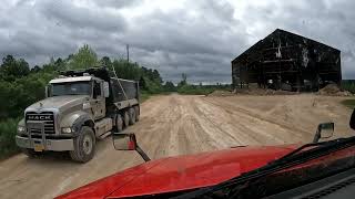 Oakley Trucking Dry Bulk/End Dump #647 W. Va, Ms, AL Loads