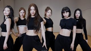 LESSERAFIM - 'FEARLESS' Dance Practice (Moving Ver.) [MIRRORED]