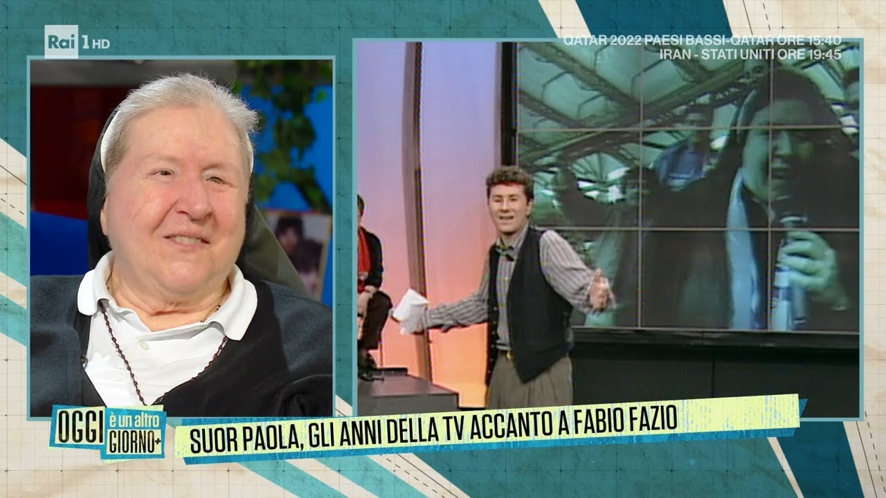 Suor Paola parla della svolta laica di suor Cristina - Oggi è un altro giorno 29/11/2022