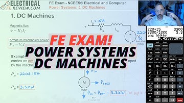 FE Power Systems Webinar Series – Ep. 5: DC Machines | FE Electrical & Computer Exam