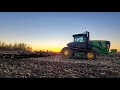 John Deere 9570RT and Mandako Storm Stuck