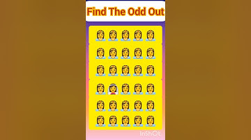 HOW GOOD ARE YOUR EYES 😎 || Find The Odd Emoji Out | INSIDE OUT 2 #emoji  #insideout2