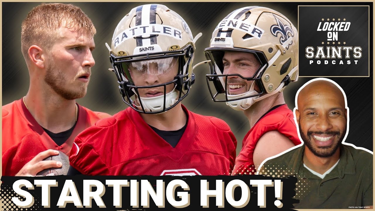 HOT START: New Orleans Saints’ Spencer Rattler Shows UNIQUE Comfort in Perfect Camp Opener