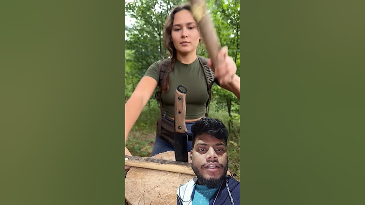 Her Survival skills will Fry 🔪🎋🔥 #survival #camping #outdoors #bushcraft #lifehacks