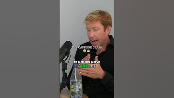 THE CAFFEINE CRASH | Andrew Huberman #neuroscience #podcast #motivation #inspiration