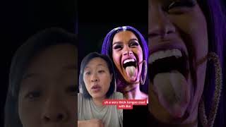 Heres What Cardi Bs Tongue Says About Her Health In Chinese Medicine We Treat Symptoms Based