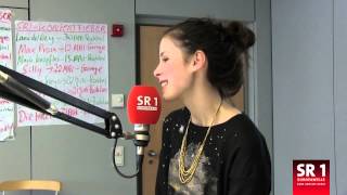 Lena zu Gast im SR 1 Studio