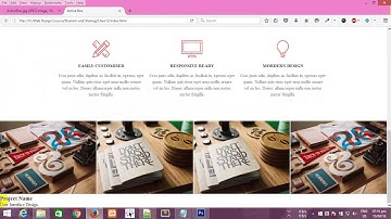 Web Design :: Part 3 ( PSD TO HTML )