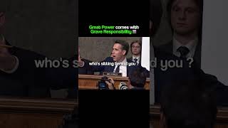 Great Power Comes With Grave Responsibility.#MarkZuckerberg #Instagram #Meta #BigTech #shorts