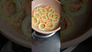Vegetable egg omelette, 🥰😋#shortvideo #viral #shortsfeed