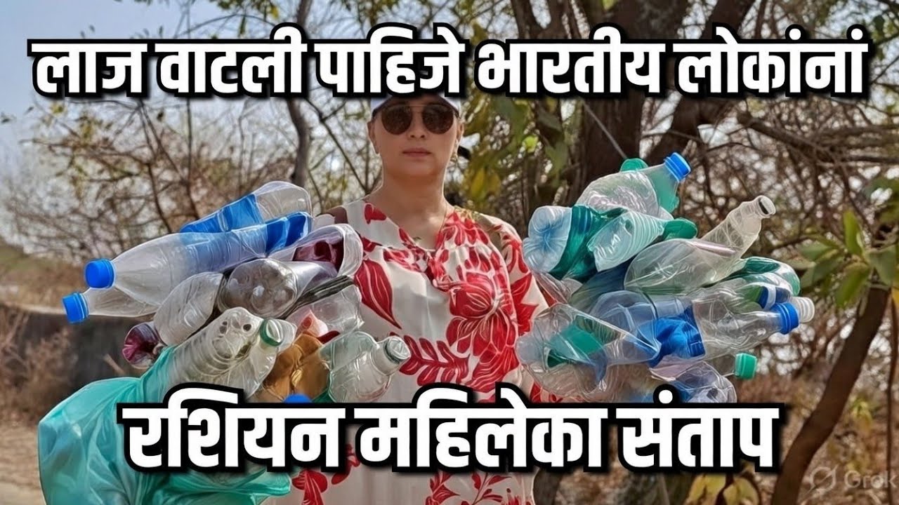  😱 भारतीय असाल तर लाज वाटली पाहिजे तुम्हाला/ अस करताना रशियन महिलेचा संताप  😱😡