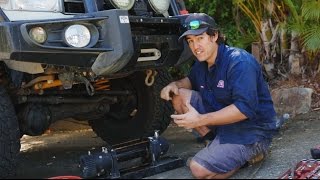 How to install a winch