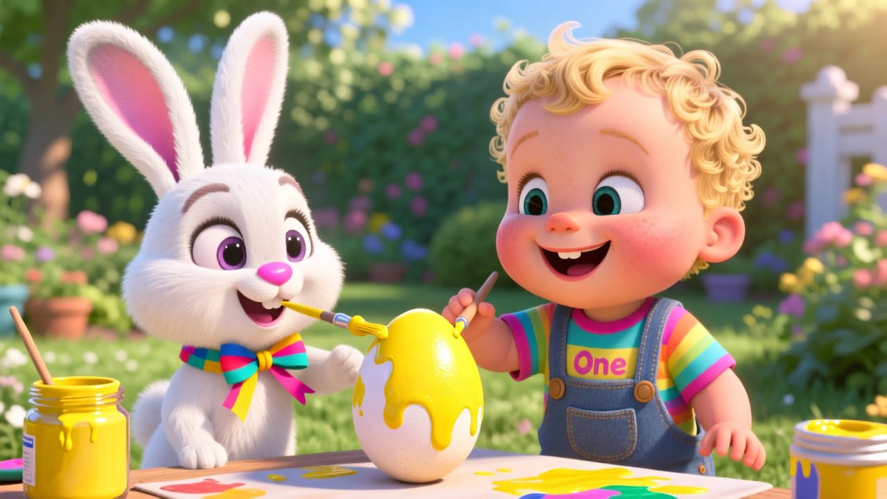 Learning Colors at Easter 🐰🌸🎨 Fun Holiday Song for Kids | Preschool Learning Adventure