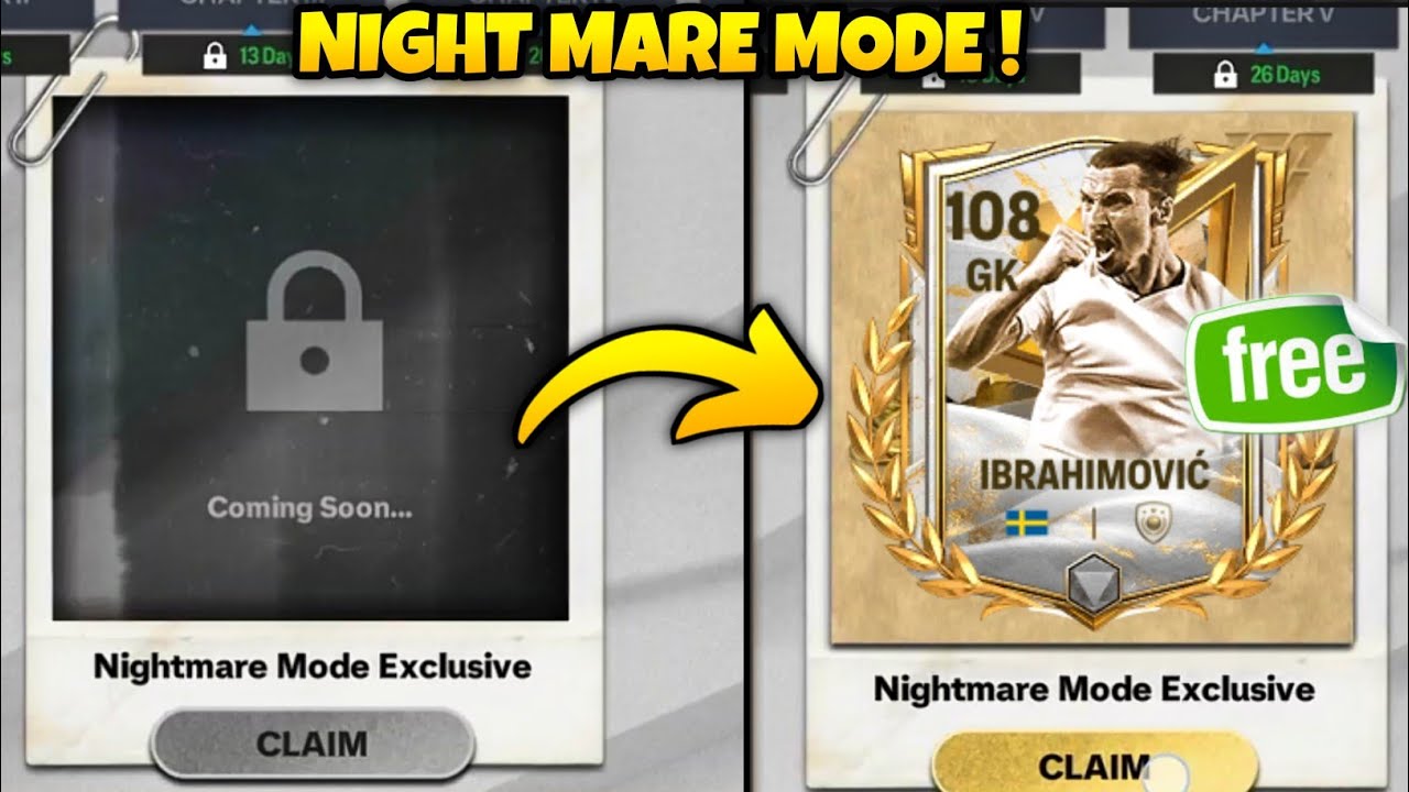 HOW TO UNLOCK NIGHTMARE MODE COMPLETE ZLATAN CHRONICLES CHAPTER GET 108 ...
