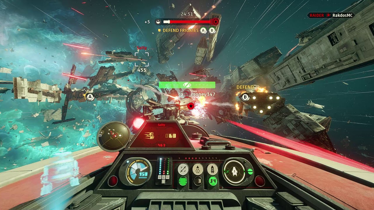 Star Wars: Squadrons Ranked Fleet Battle 102 Pulling Teeth to Win vs TIE Bomber and TIE Reaper.