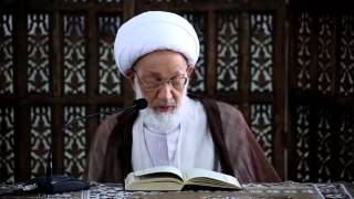 {ومضات قرآنية} (17) الحديث الرمضاني لآية الله قاسم 1434 هـ