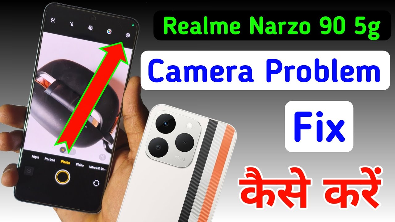 Realme Narzo 90 5g camera setting thik kaise kare || Realme Narzo 90 camera setting
