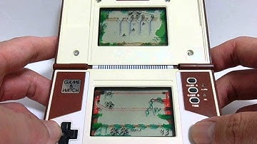 13748 Nintendo Game & Watch Multi Screen Donkey Kong II JR-55