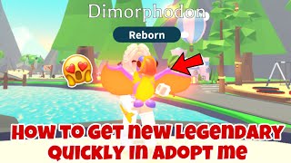 Secret trick to get dimorphodon quickly in adopt me 🤫✨
