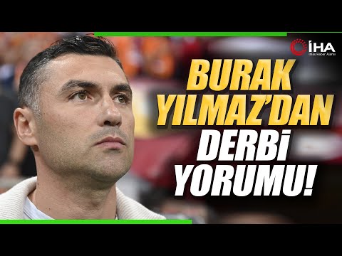 Burak Yılmaz'dan, Galatasaray - Beşiktaş Maçı Sonrası Basın Açıklaması; Havlu Atmadık