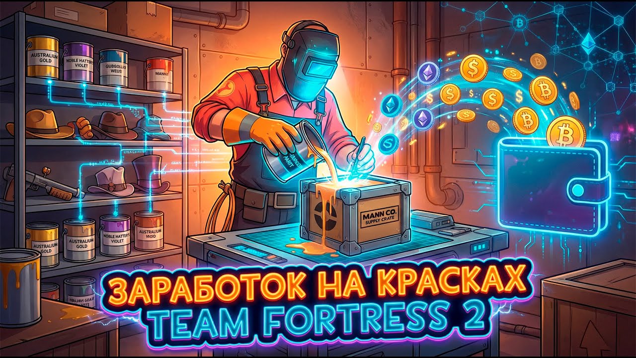 Как получать прибыль на скинах в Team Fortress 2: рабочая схема в Steam 2026