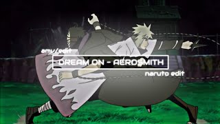 Minato Vs Obito - Dream On Amvedit