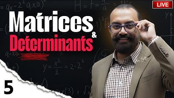 Crack NDA 1 2026 Maths 🫨 Matrices & Determinants Live Class with Tricks - NDA Syllabus | Day-5