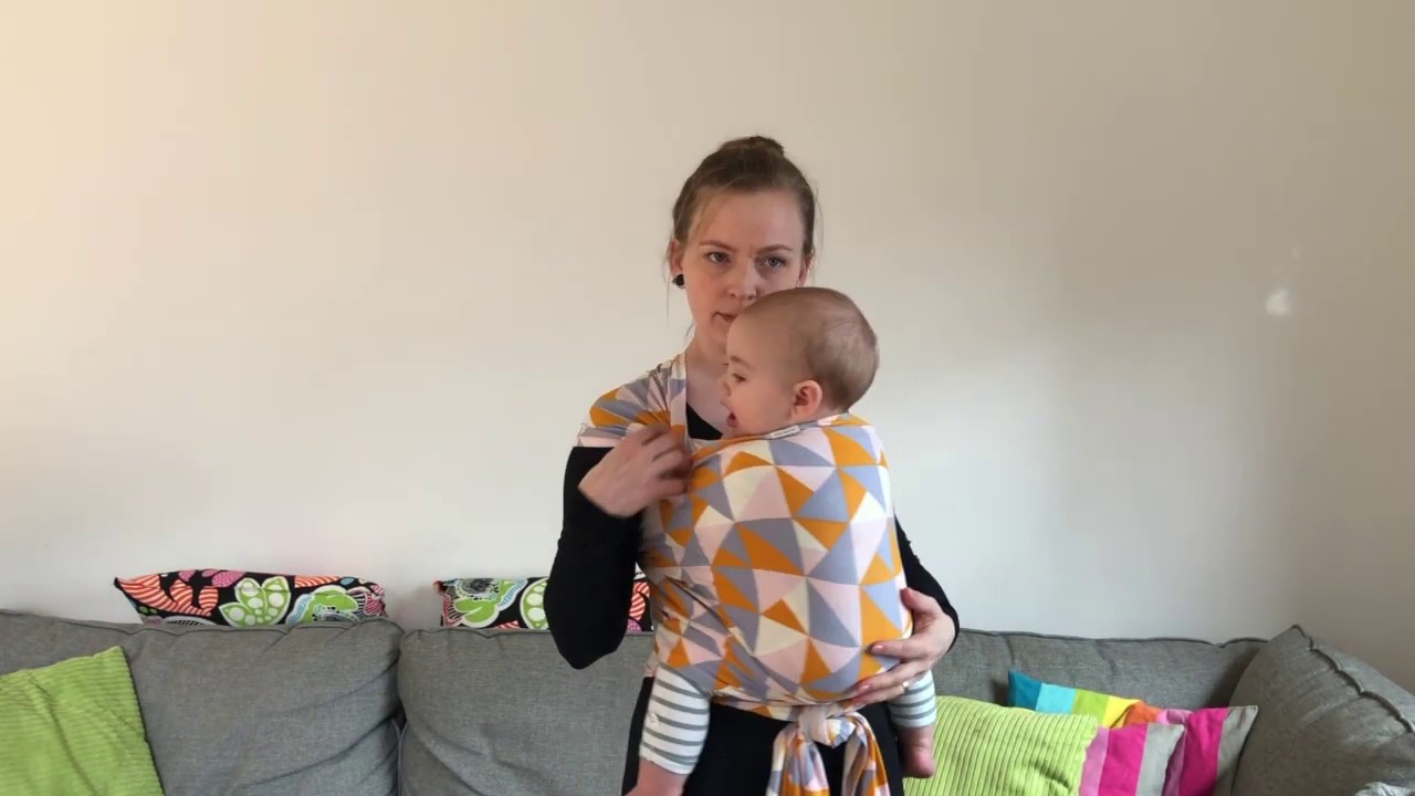 Pocket Front Double Hammock PFDH trikåsjal stretchy wrap YouTube